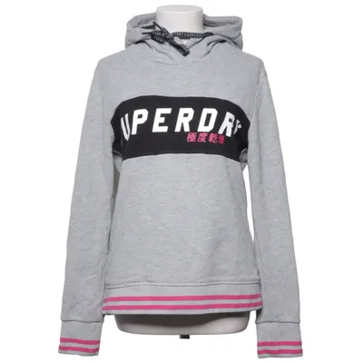 Capuchon sweater (Grijs, Roze) van Superdry