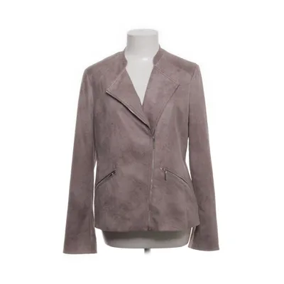 Biker jacket (Beige, Multicolored) from Armand Thiery Elastane, Polyester
