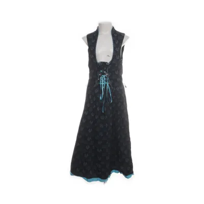 Dirndl (Black, Blue) from Edel Heiss Cotton