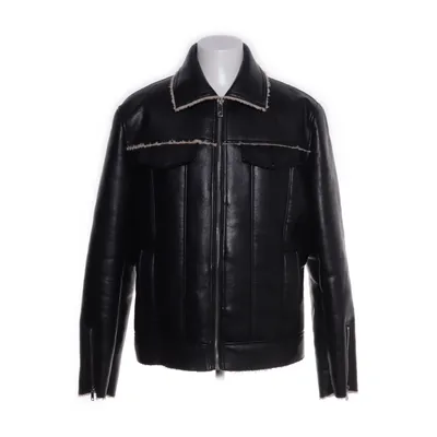 Shearlingjacka (Svart) från Zara Man Bomull, Polyester