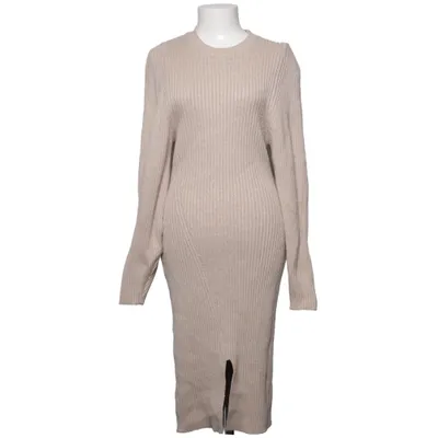 Jurk (Beige) van Stories Polyamide, Polyester, Viscose