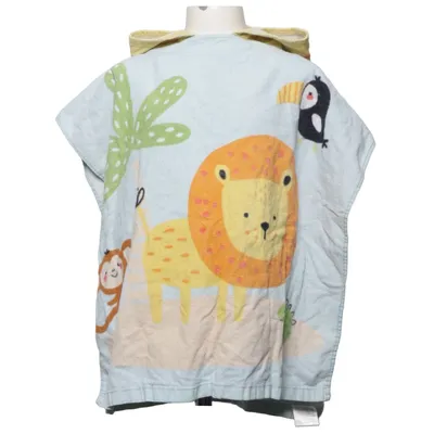 Badponcho (Blauw, Meerkleurig) van Galaxy Katoen