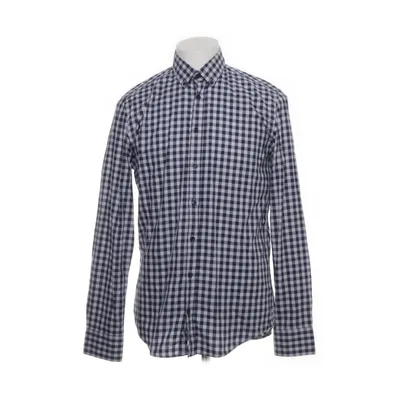 Flannel skjorte (Blå, Hvid) fra Paul Hunter Bomuld