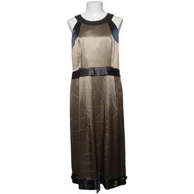 Klänning (Beige, Brun) från Loungewear Polyester, Silke