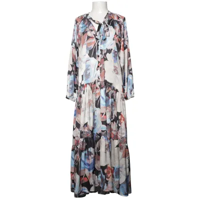 Maxikjole (Flerfarvet) fra Polka Elastan, Polyester, Viscose