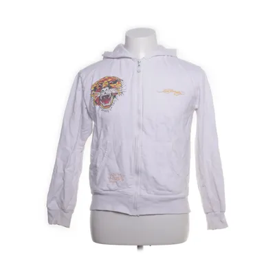 Capuchon sweater (Wit) van Ed Hardy