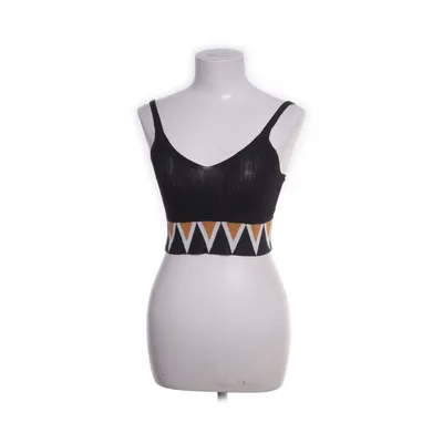 Crop top (Sort, Flerfarvet) fra Cider