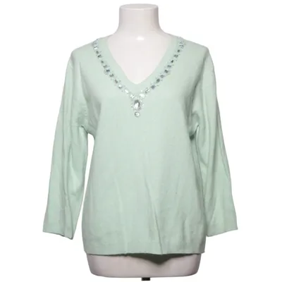 Pullover (Green) from Dolores Angora, Cashmere, Merino wool, Polyamide, Viscose