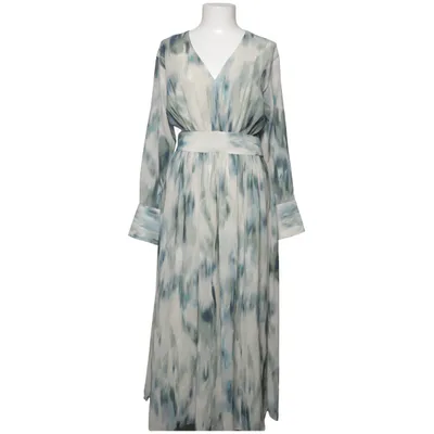 Långklänning (Blå, Flerfärgad) från H&M Modern Classic Polyester