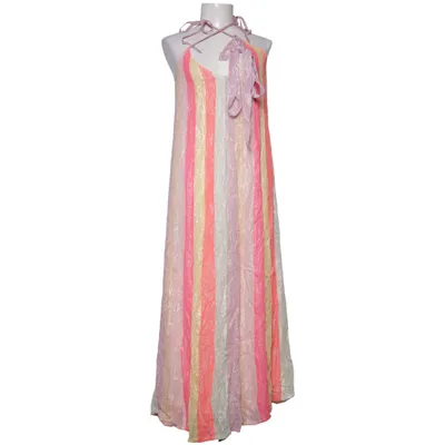 Robe longue (Rose, Jaune, Multicolore) de Sundress Fibre métallique, Viscose