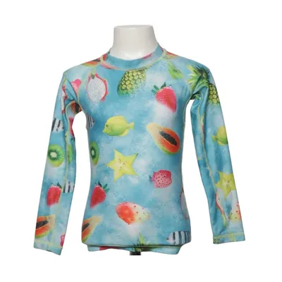 Badetrøje (Blå, Flerfarvet) fra Molo Swim Elastan, Polyester