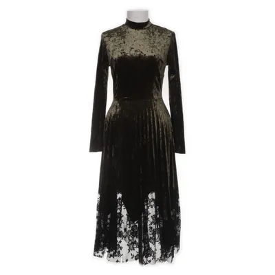 Långklänning (Grön, Svart) från Reserved Polyester