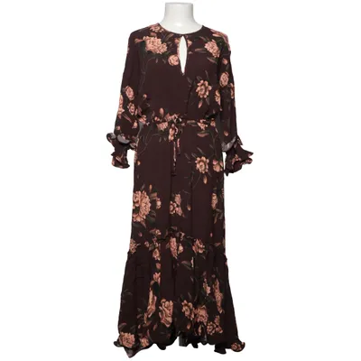 Robe longue (Marron, Multicolore) de Johanna Ortiz x H&M Viscose
