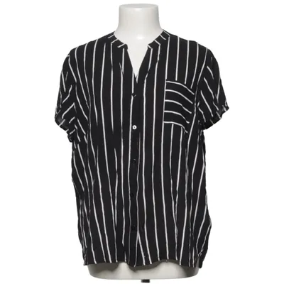 Korte mouwen shirt (Zwart, Wit) van Object Viscose