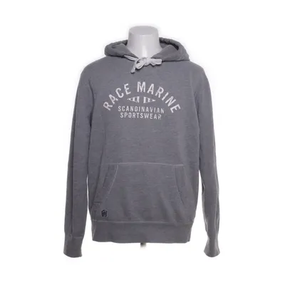 Capuchon sweater (Grijs) van Race Marine Katoen, Polyester