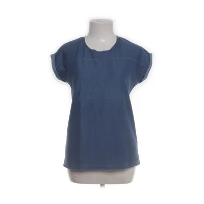 Top (Blauw) van Nümph Katoen, Elastaan, Polyester