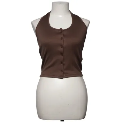 Haut dos-nu (Marron) de Dazy Élasthane, Polyester