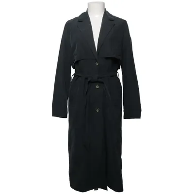 Trenchcoat (Zwart) van Monki Modal, Polyester