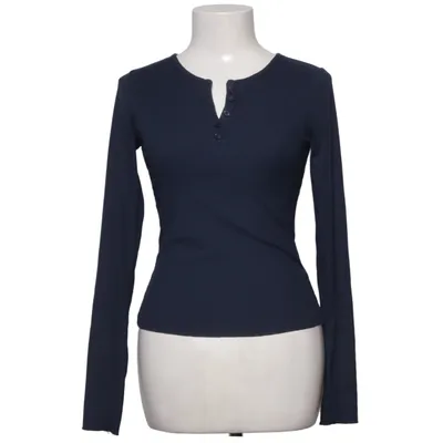 Henley T-shirt (Blå) fra Dazy Elastan, Polyester