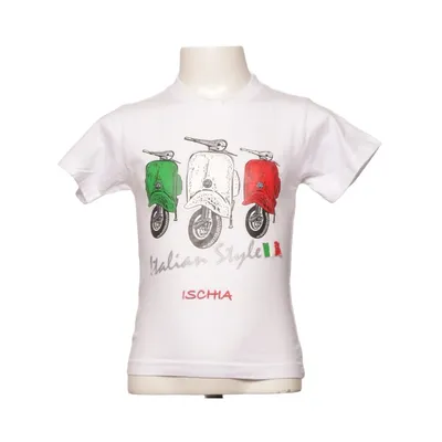 T-shirt (Blanc, Multicolore) de More Coton