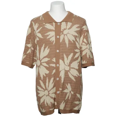Cardigan (Brun, Beige) fra Massive Bomuld