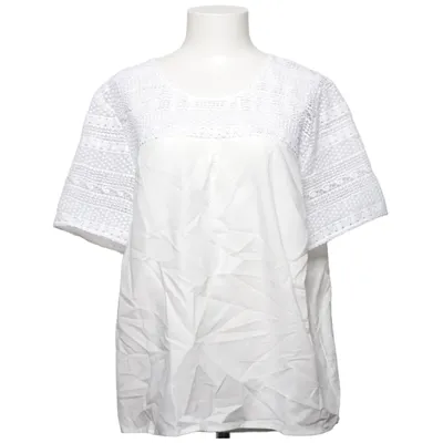 Top (Hvid) fra Peter Hahn Bomuld, Linned, Polyester