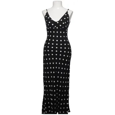 Maxi dress (Black, White) from ASOS Design Viscose