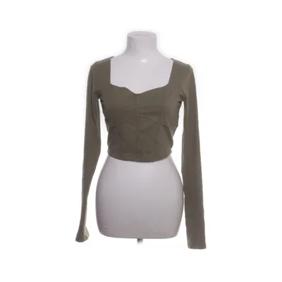 Crop top (Green) from Social Tourist Cotton, Polyester, Elastane