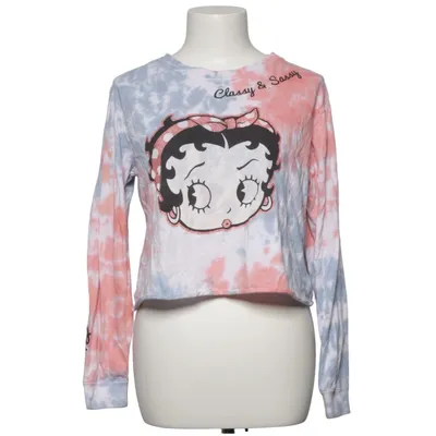 Crop Top (Blau, Pink, Weiß) von Universal Studios Baumwolle