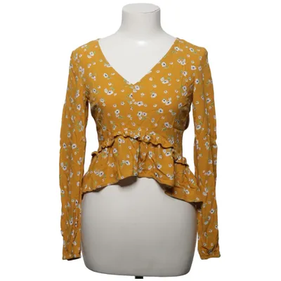 Peplum top (Yellow, Multicolored) from Nobody's Child Viscose