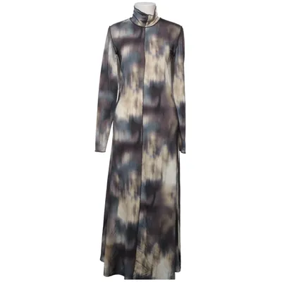 Robe longue (Gris, Beige, Noir) de Karen by Simonsen Élasthane, Viscose