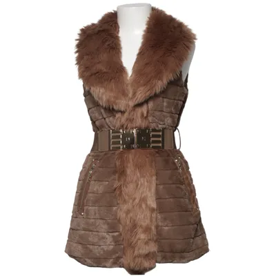 Outer vest (Brown) from Bosebelking Acrylic, Polyester