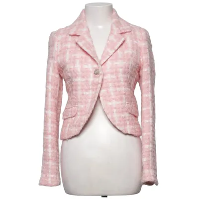 Kavaj (Rosa, Vit) från Morris Akryl, Mohair, Polyamid, Viskos, Ull
