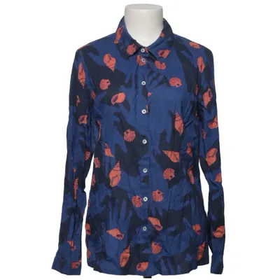 Hemd (Blau, Orange) von Nice Things Paloma S. Baumwolle