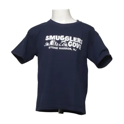 T-shirt (Bleu) de Jerzees Coton, Polyester