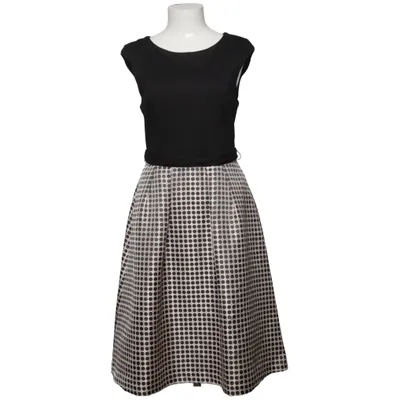 Kleid (Schwarz, Beige) von Apart Glamour Baumwolle, Elasthan, Polyamid