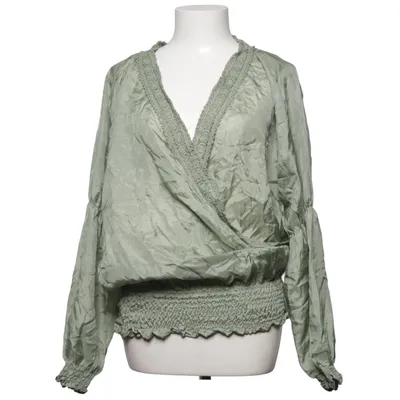 Wrap blouse (Green) from Carla Carla