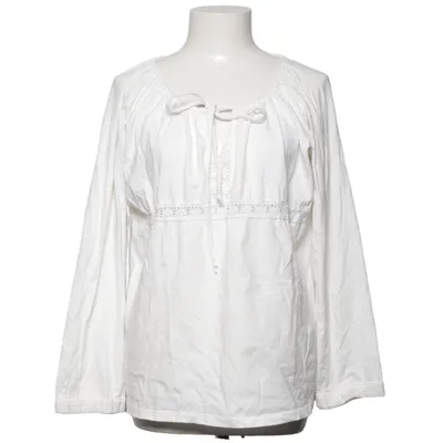 Blouse (Wit) van Salsa Katoen, Elastaan