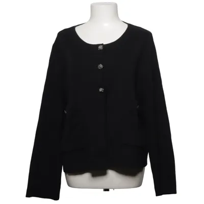 Cardigan (Noir) de Lilienfels Coton, Lin, Polyester