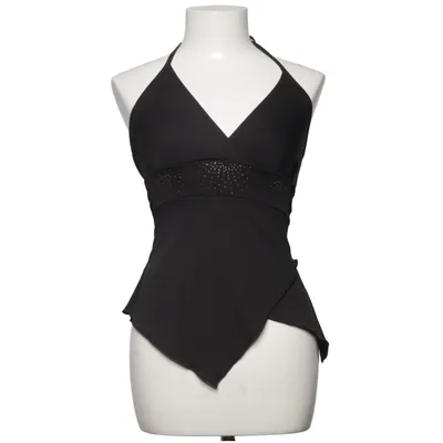 Halter neck top (Black) from Brooker Elastane, Polyester