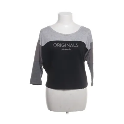 Långärmad t-shirt (Svart, Grå, Brun) från Adidas Originals Bomull, Polyester, Viskos