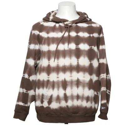 Hoodie (Brown, White) from Titus Cotton, Polyester