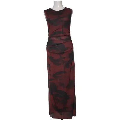 Långklänning (Röd, Svart) från Stradivarius Polyester