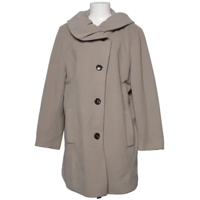 Frakke (Beige, Flerfarvet) fra Charles Vögele Kashmir, Polyamid, Polyester, Uld