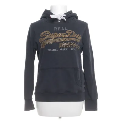 Huvtröja (Svart) från Superdry Bomull, Polyester