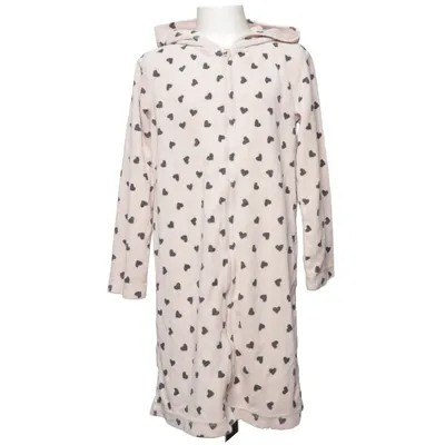 Bathrobe (Pink, Black) from H&M Cotton, Polyester