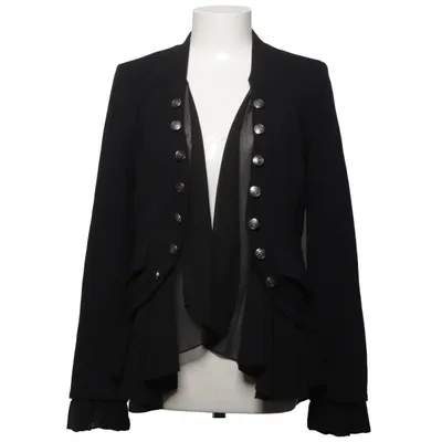 Blazer (Noir) de Chica London Coton, Élasthane