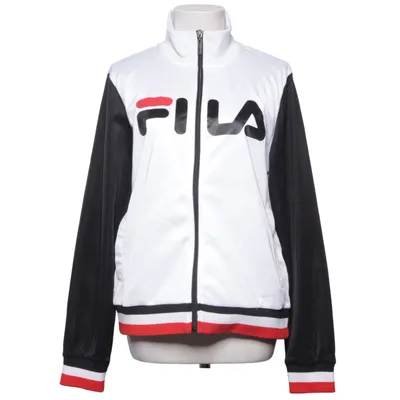Träningsjacka (Vit, Svart, Röd) från Fila Polyester
