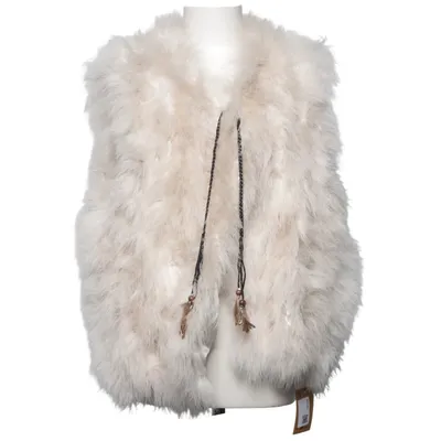 Outer vest (Beige) from Kopenhagen by Andersen Feather, Polyester