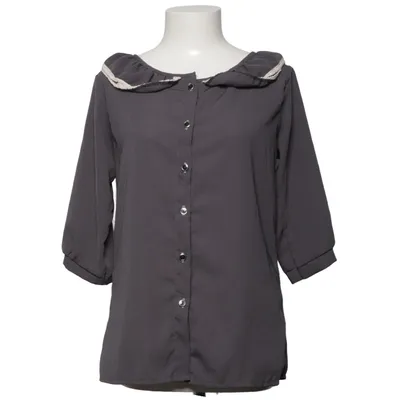 Blouse (Gray, White) from Fröken Söt
